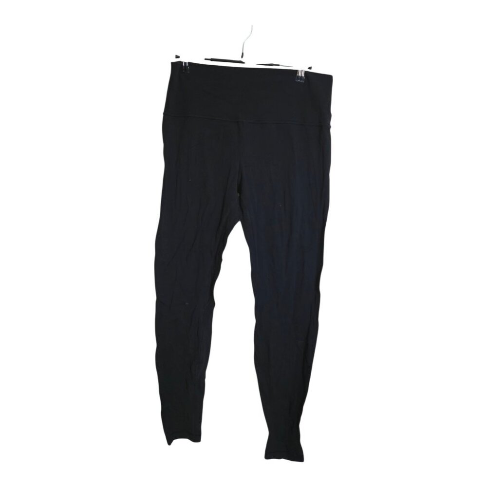 Lululemon Pant Women 12 Black Align Yoga 28" LW5BOBS Athletic Workout Athleisure